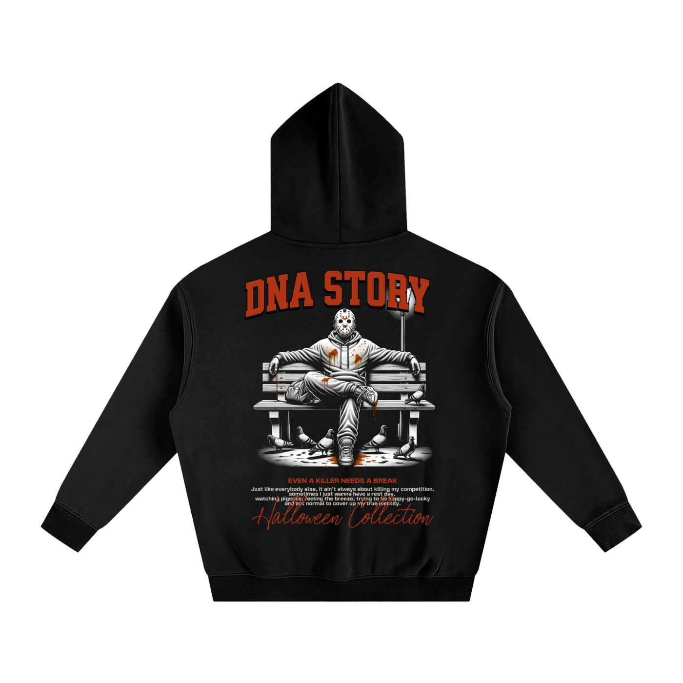 Oversize Fleeced Hoodie DNA STORY ODMPOD
