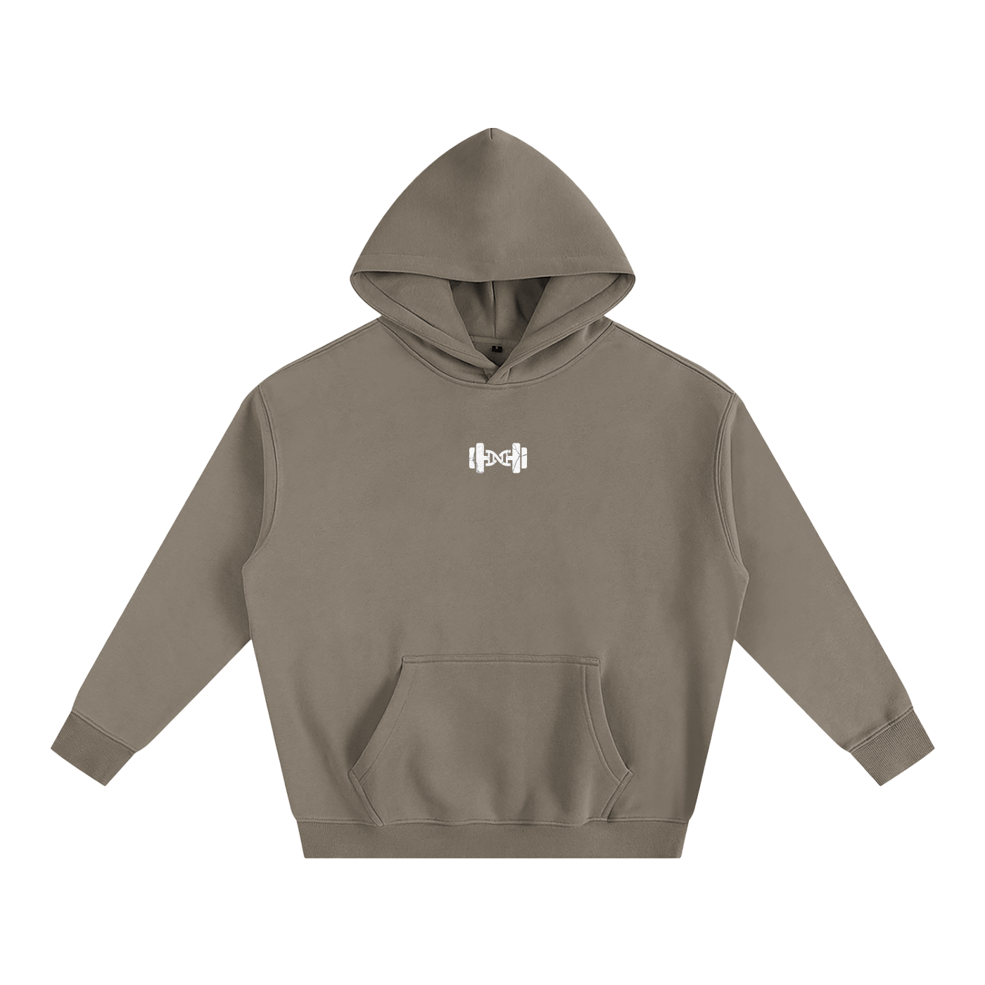 Oversize Fleeced Hoodie SKELETON ODMPOD