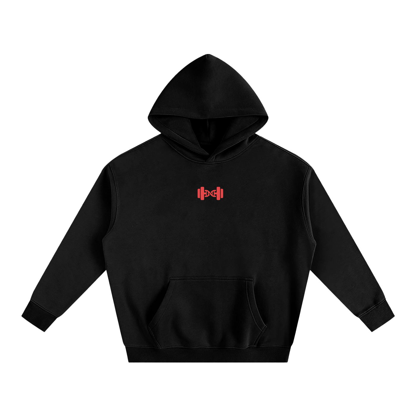 Oversize Fleeced Hoodie FEED YOUR DEMON DARK ODMPOD