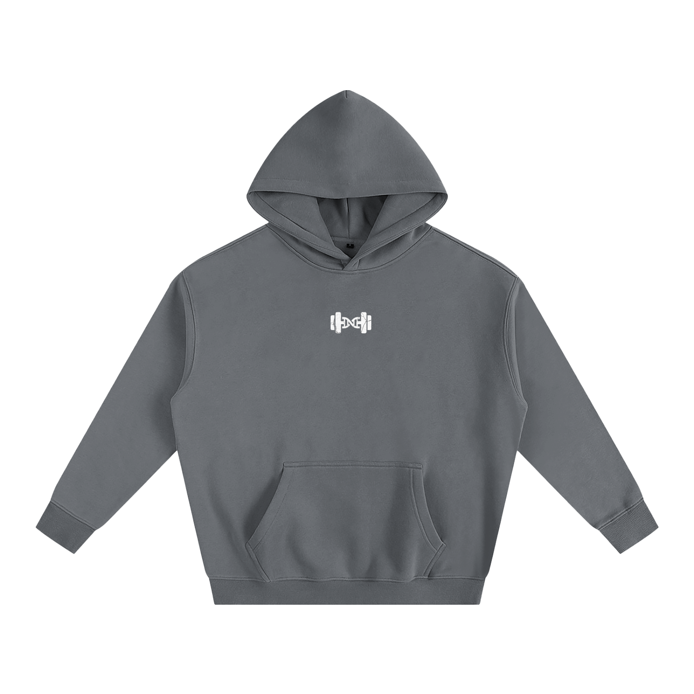Oversize Fleeced Hoodie SKELETON ODMPOD