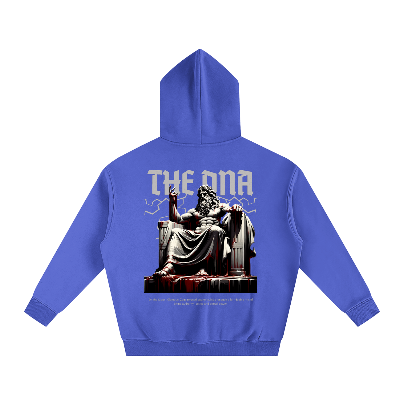 Oversize Fleeced Hoodie ZEUS DARK ODMPOD