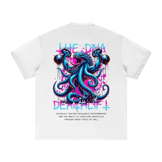 Heavyweight Earth Tone T-Shirt DEATHLIFT LIGHT ODMPOD