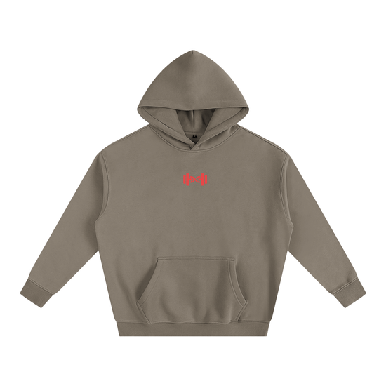 Oversize Fleeced Hoodie FEED YOUR DEMON DARK ODMPOD