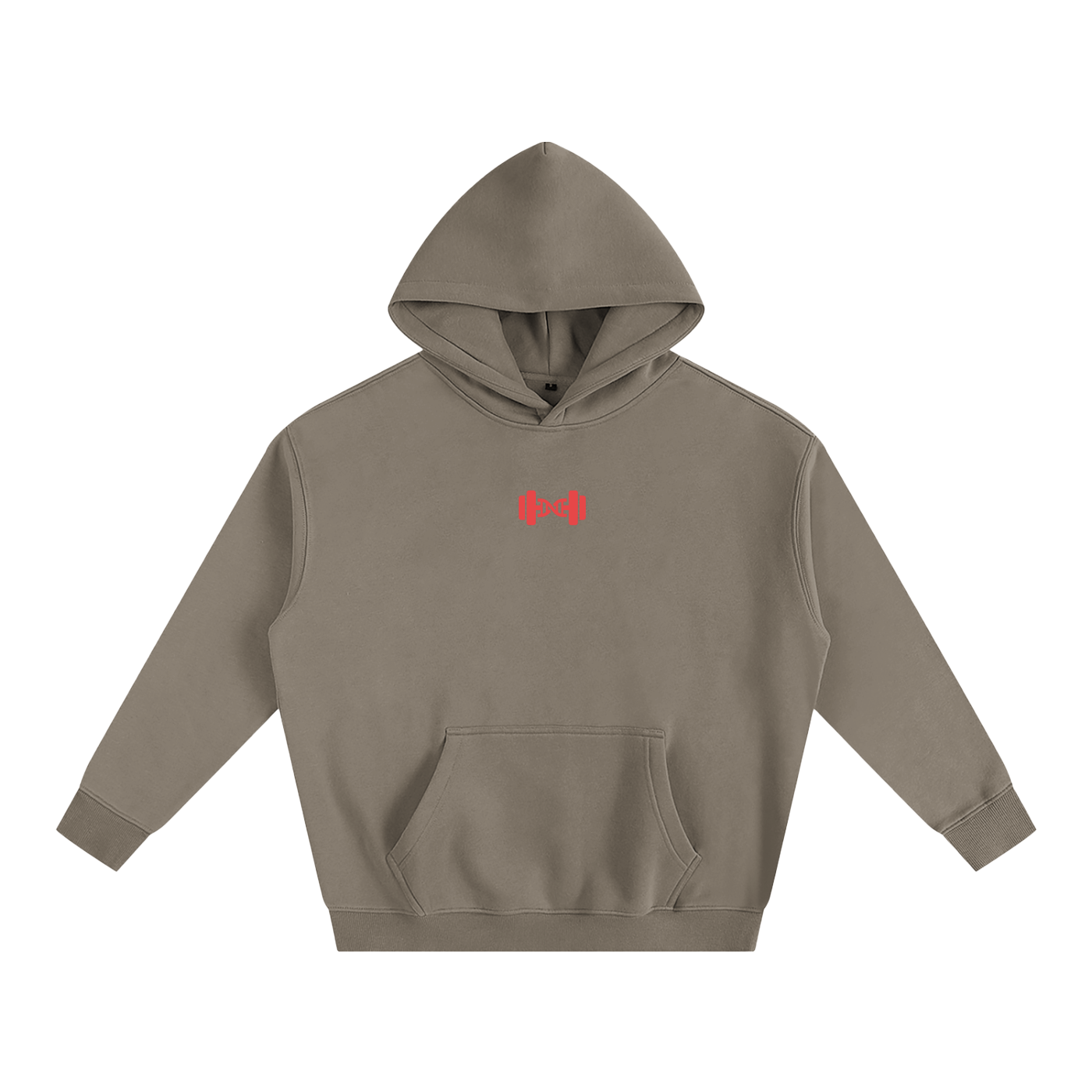 Oversize Fleeced Hoodie FEED YOUR DEMON DARK ODMPOD