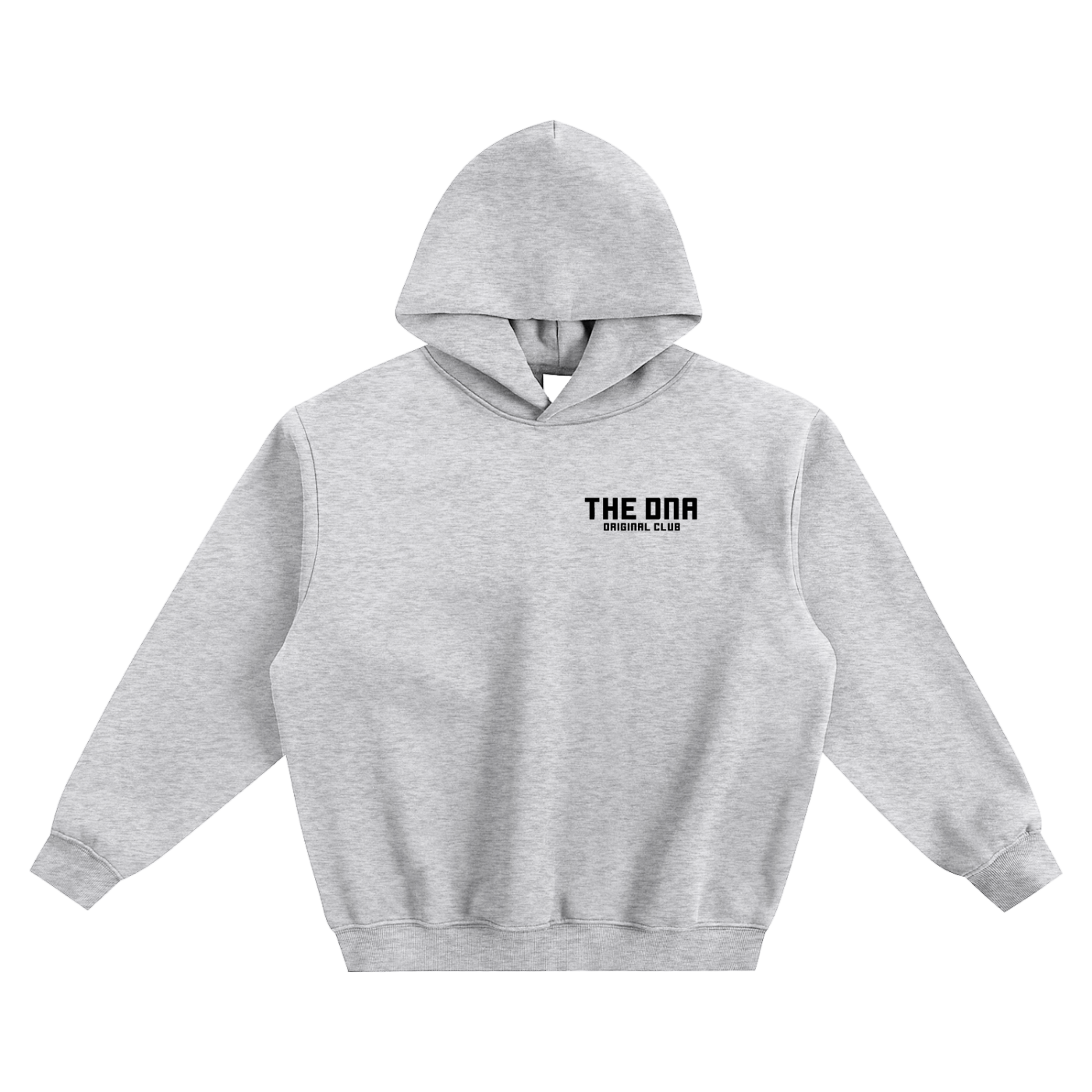 THE DNA Fleeced Boxy Hoodie Light Colors ODMPOD