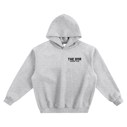 THE DNA Fleeced Boxy Hoodie Light Colors ODMPOD