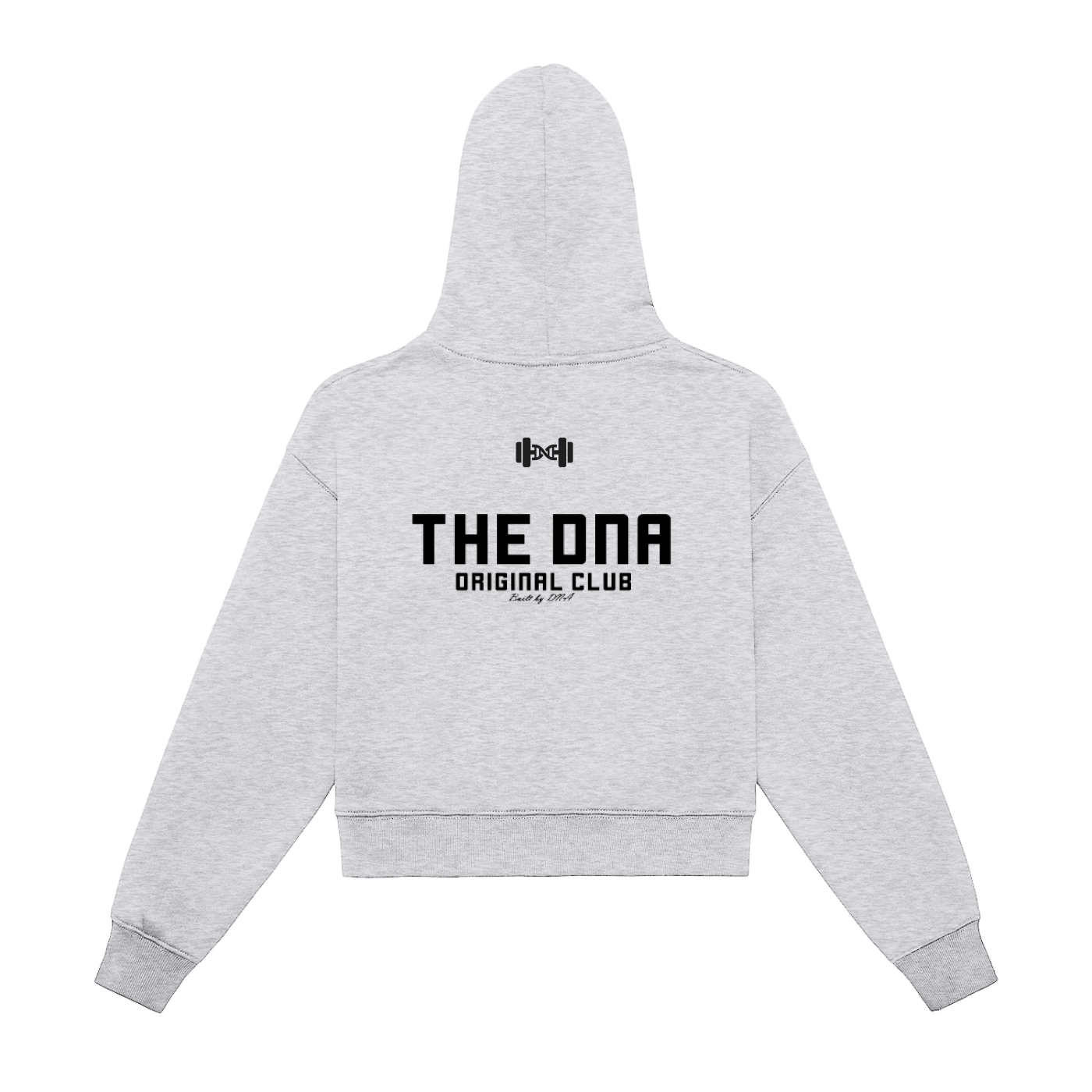 Fleeced Zip-Up Cropped Hoodie Light Colors ODMPOD