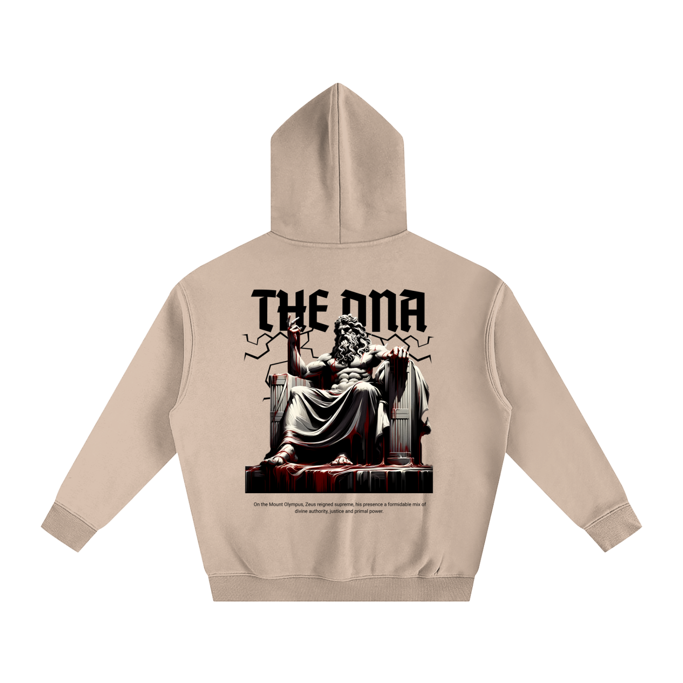 Oversize Fleeced Hoodie God Light ODMPOD