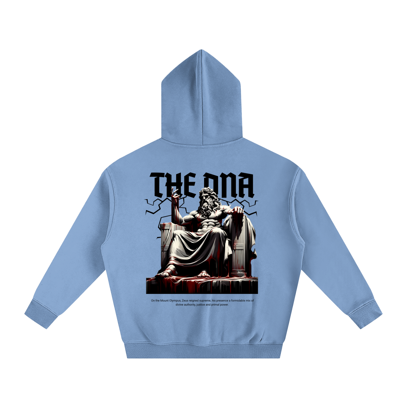 Oversize Fleeced Hoodie God Light ODMPOD