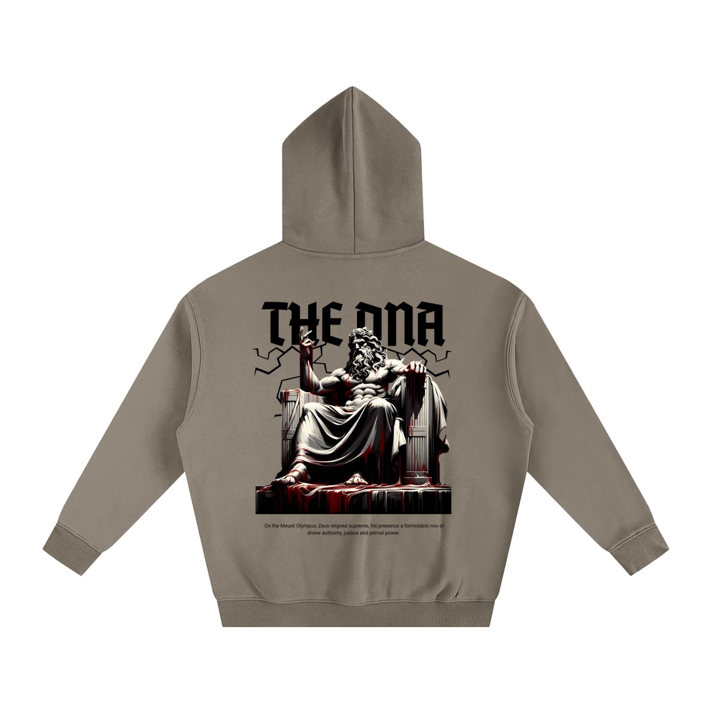 Oversize Fleeced Hoodie God Light ODMPOD